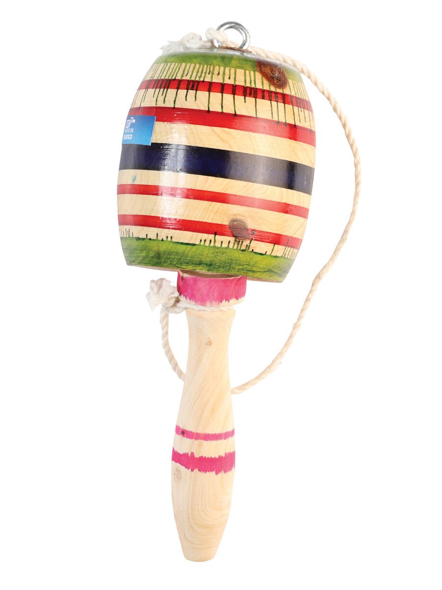Mexican Artisanal Toy Balero Wood Multicolor 602409 - BELLEZA'S - Mexican Artisanal Toy Balero Wood Multicolor 602409 - UNISEX - 60240901