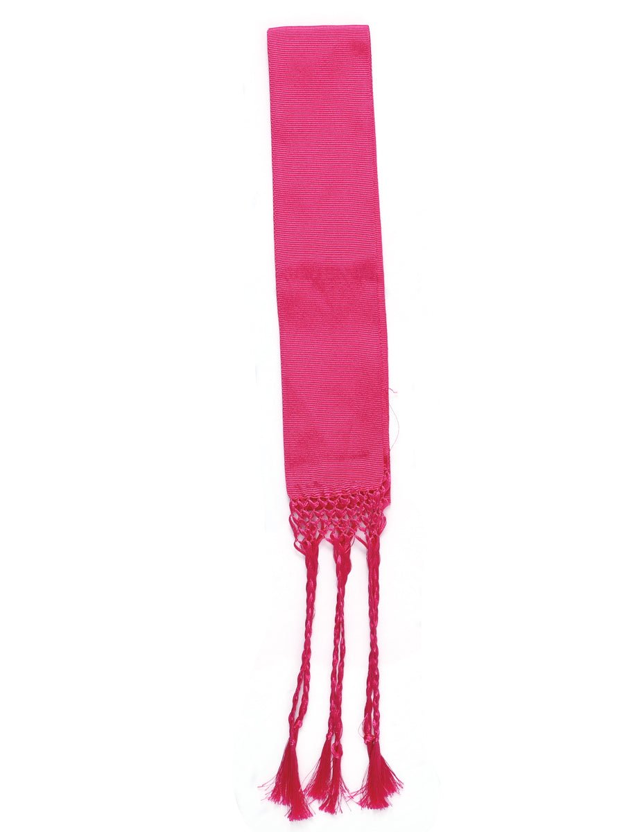 Mexican Charro Sash - Belt 50% Cotton, 50% Polyester Fuchsia 601365 - BELLEZA'S - Mexican Charro Sash - Belt 50% Cotton, 50% Polyester Fuchsia 601365 - DAMA - 60136501