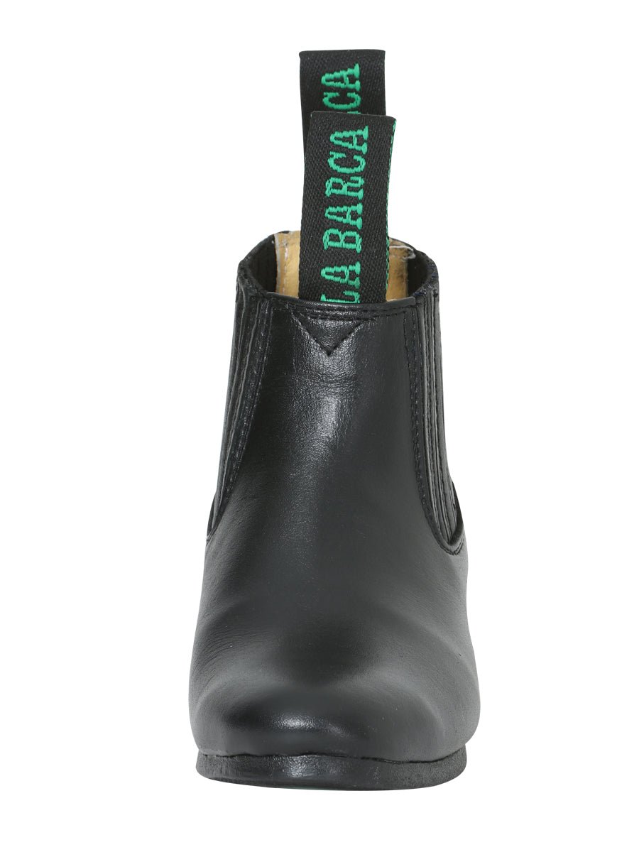 Rodeo - Traditional Charro Boot - Leather Black 215 - BELLEZA'S - Rodeo - Traditional Charro Boot - Leather Black 215 - NIÑO - 00021501