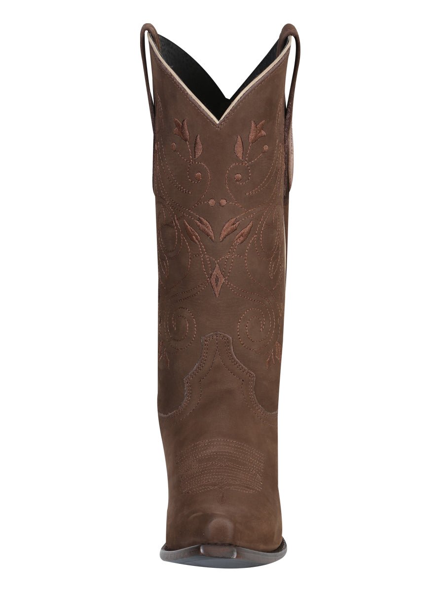 Women’s Genuine Leather Limited Edition Retro Western Cowgirl Boots 'El General' 34513 - BELLEZA'S - Women’s Genuine Leather Limited Edition Retro Western Cowgirl Boots 'El General' 34513 - Women's Boots - 03451301