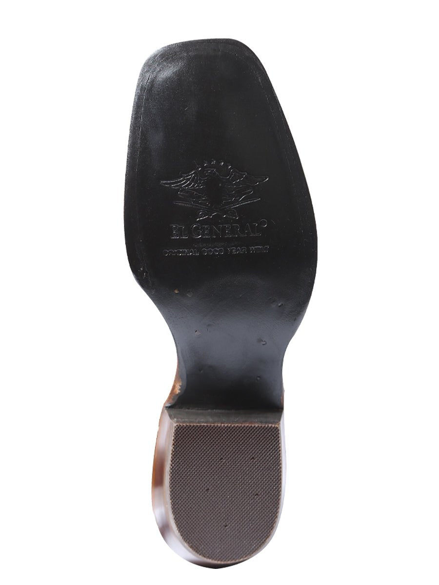 Women’s Nubuck Leather Floral Embroidered Rodeo Western Cowgirl Boots 'El General' 42025 - BELLEZA'S - Women’s Nubuck Leather Floral Embroidered Rodeo Western Cowgirl Boots 'El General' 42025 - Women's Boots - 04202501