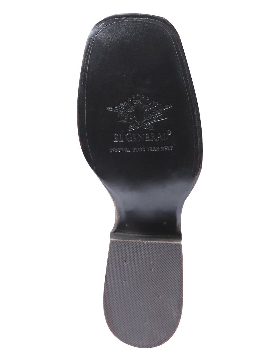 Women’s Nubuck Leather Floral Embroidered Shaft Western Cowgirl Boots 'El General' 42974 - BELLEZA'S - Women’s Nubuck Leather Floral Embroidered Shaft Western Cowgirl Boots 'El General' 42974 - Women's Boots - 04297401