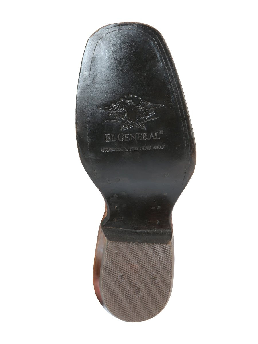 Women’s Nubuck Leather Flower Embroidered Rodeo Cowgirl Boots 'El General' 51164 - BELLEZA'S - Women’s Nubuck Leather Flower Embroidered Rodeo Cowgirl Boots 'El General' 51164 - Women's Boots - 05116401