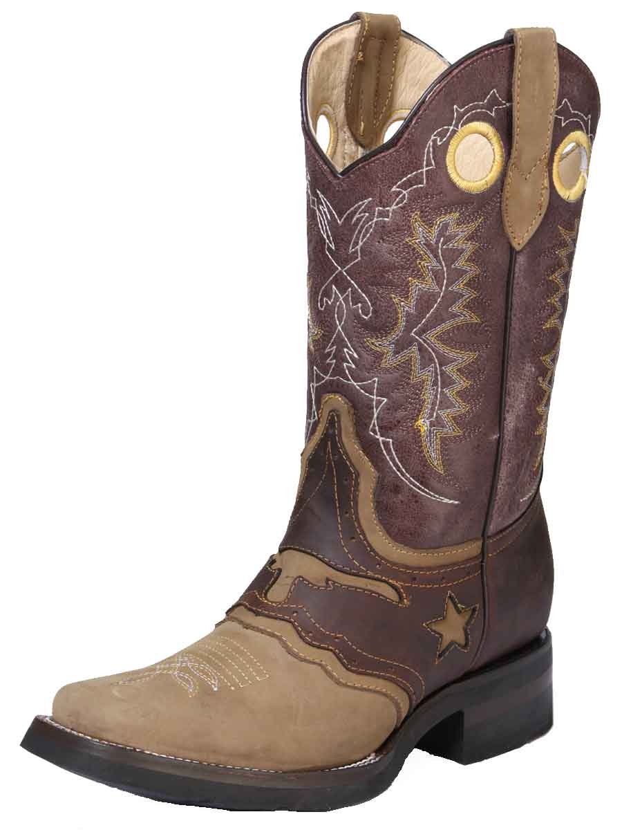 Bota Rodeó Para Hombre El General CRAZY MIEL-33310 - BELLEZA'S - - 33310