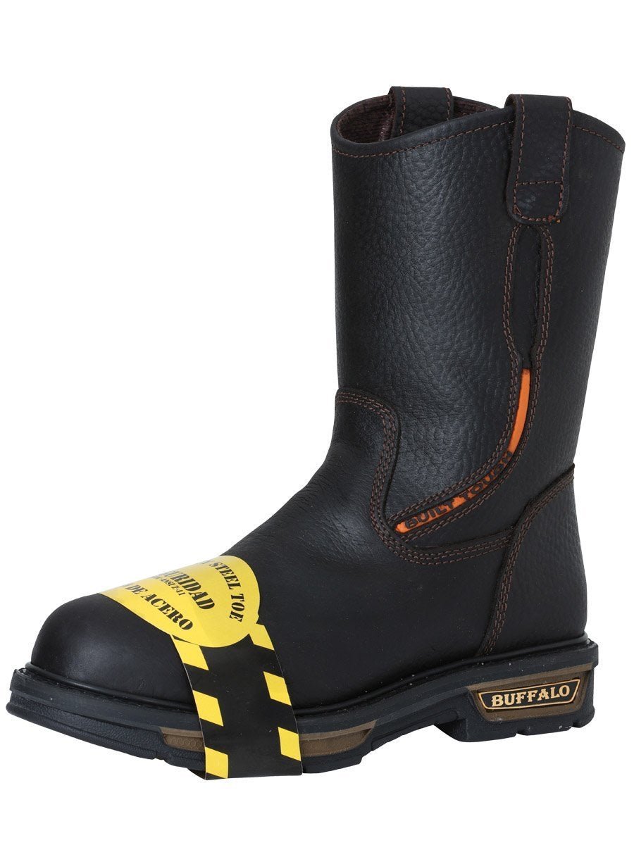 Botas de Trabajo con Puntera de Acero Para Hombre 'Buffalo & Bull' *MOKA-41526* - BELLEZA'S - Botas De Trabajo - 41526