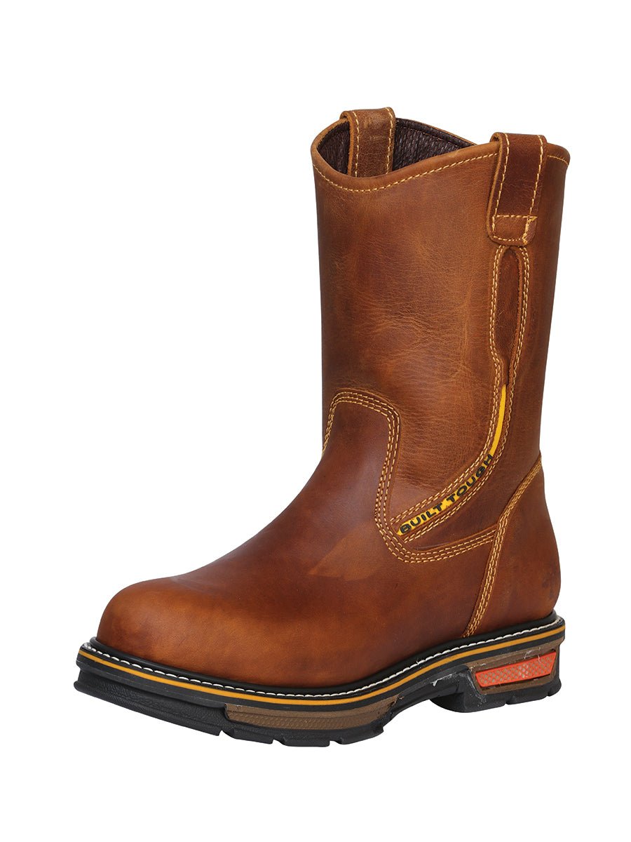 Botas de Trabajo sin Puntera de Acero de Piel Crazy 'Buffalo & Bull' *MIEL-123032* - BELLEZA'S - Botas de Trabajo sin Puntera de Acero de Piel Crazy 'Buffalo & Bull' *MIEL-123032* - Botas De Trabajo - 123032