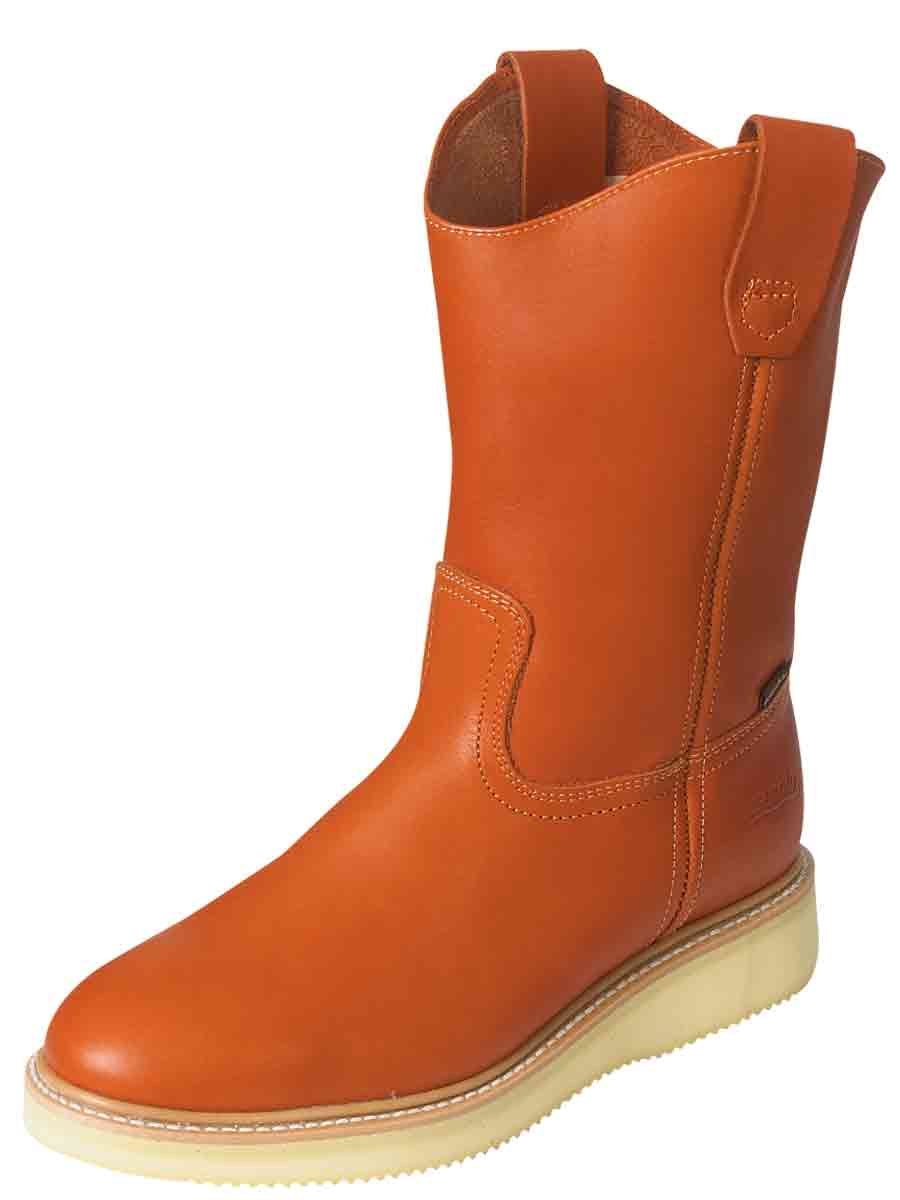 Botas de Trabajo sin Puntera de Acero Para Hombre 'Establo' *MIEL-9905* - BELLEZA'S - Botas De Trabajo - 9905