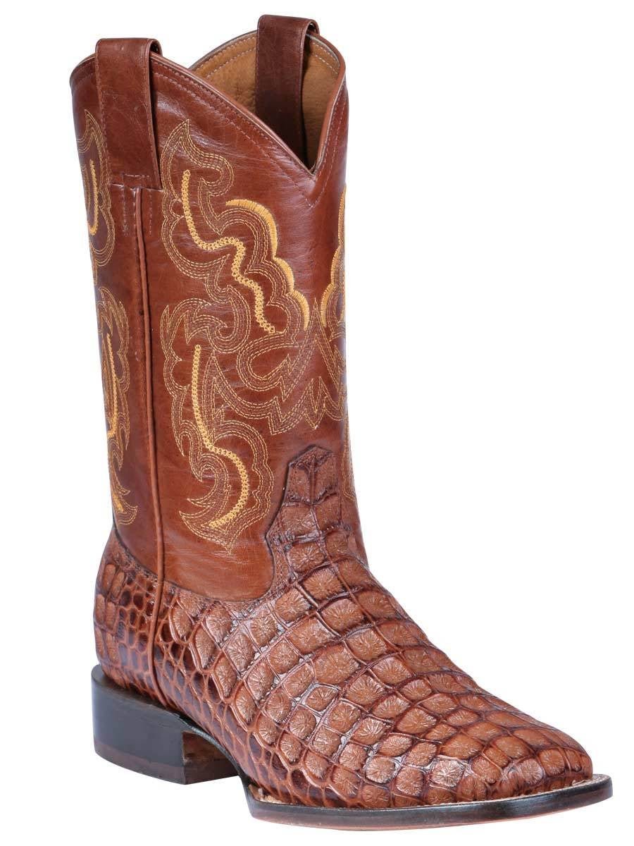 Botas Rodeo Clasicas Coccodrilo Imit Para Hombre 'El General’ *SHEDRON-123014* - BELLEZA'S - - 123014