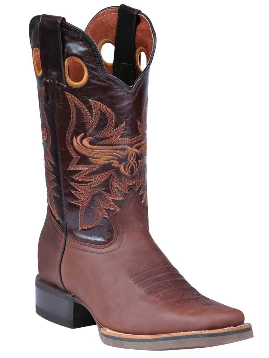 Botas Rodeo Clasicas Jar Boots Crazy Para Hombre 'El General' *CAFE-40936* - BELLEZA'S - Bota Para Hombre - 40936