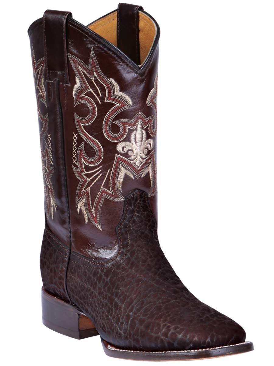 Botas Rodeo Clasicas Piel Genuina para Hombre 'El General’ COFE-40939 - BELLEZA'S - Bota Para Hombre - 40939