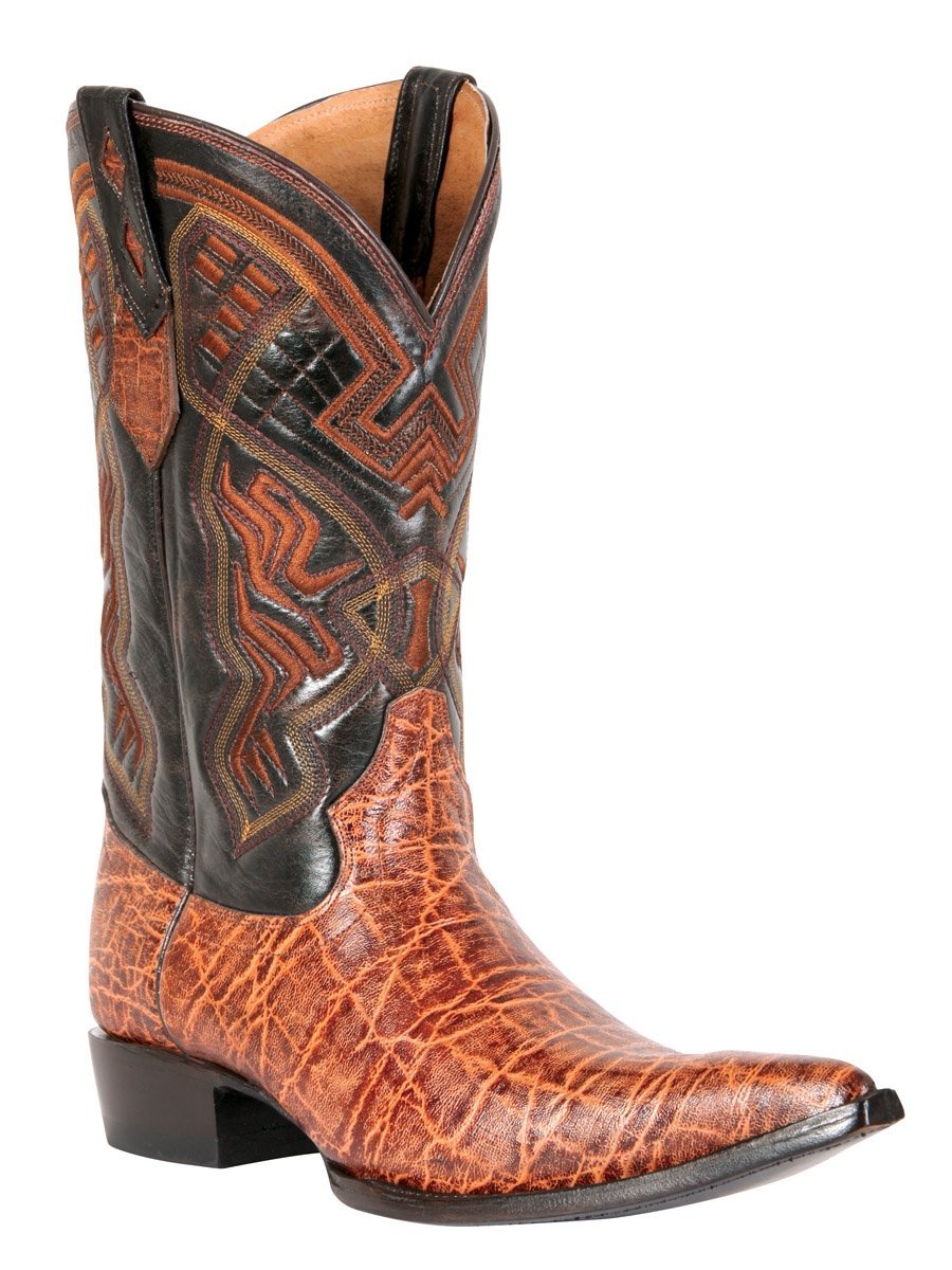 Botas Vaqueras Clasicas Imit Elefante 'Centenario' COGNAC-124319 - BELLEZA'S - Centenario - 124319