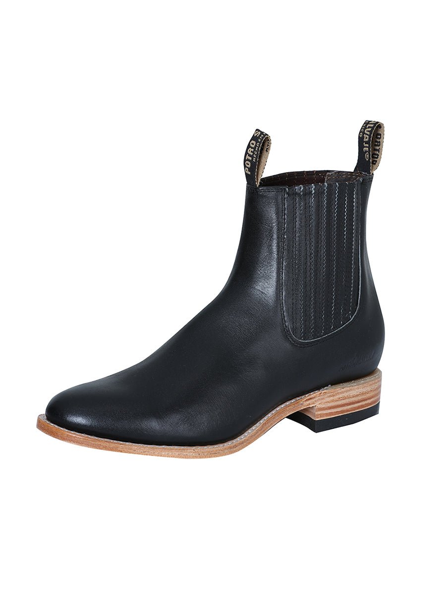 Botin Campero Piel Bovino Oscaria Para Hombre 'Potro Salvaje' - BELLEZA'S - - 123794