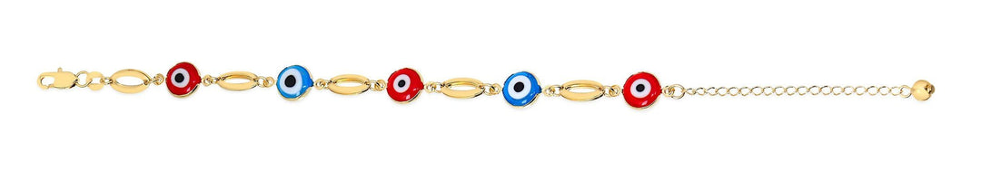 Bracelet 18K Gold Layered - BELLEZA'S - - 71.0175/17-7.5
