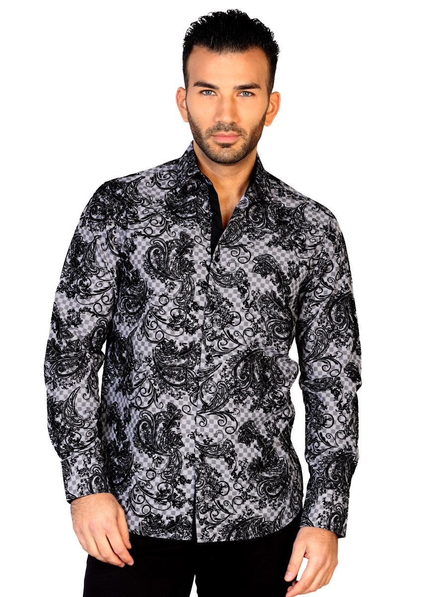Camisa Casual Manga Larga para Hombre, 100% Modal 'El General' * - ID: 43142 BLANCO - BELLEZA'S - Camisa Casual Manga Larga para Hombre, 100% Modal 'El General' * - ID: 43142 BLANCO - BELLEZA'S - 43142