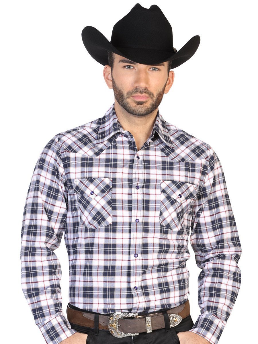 Camisa Vaquera Manga Larga para Hombre, 55% Algodon, 45% Polyester 'El General' * - ID: 42597 NEGRO/BLANCO - BELLEZA'S - Camisa Vaquera Manga Larga para Hombre, 55% Algodon, 45% Polyester 'El General' * - ID: 42597 NEGRO/BLANCO - BELLEZA'S - 42597