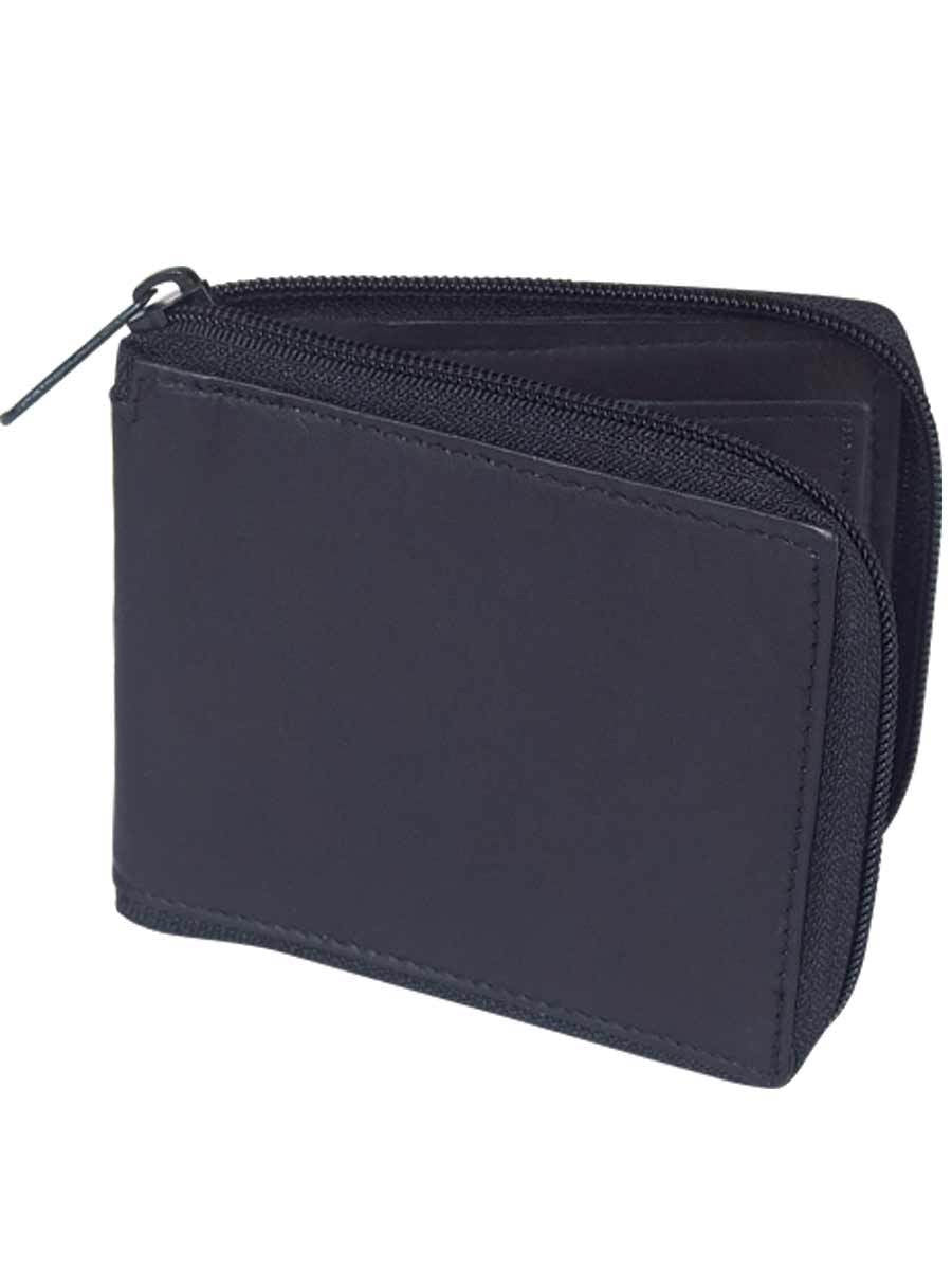 Cartera Casual de Piel Genuina para Hombre 'El General' - ID: 2578 NEGRO - BELLEZA'S - Cartera Casual de Piel Genuina para Hombre 'El General' - ID: 2578 NEGRO - BELLEZA'S - 2578
