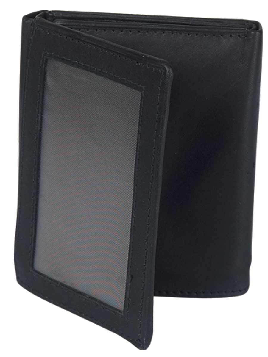 Cartera Casual de Piel Genuina para Hombre 'El General' - ID: 8828 NEGRO - BELLEZA'S - Cartera Casual de Piel Genuina para Hombre 'El General' - ID: 8828 NEGRO - BELLEZA'S - 8828