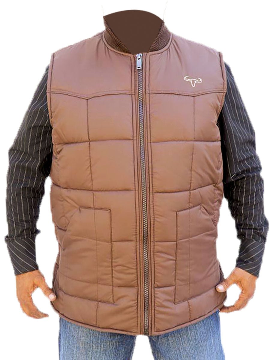 Chaleco Calidad Suprema Para Hombres Brown-43306 - BELLEZA'S - Chaleco Calidad Suprema Para Hombres Brown-43306 - BELLEZA'S - Chaleco - 43306