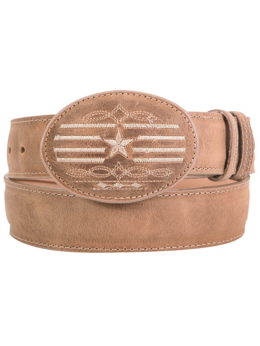 Cinto Vaquero Clasico Piel Genuina Para Hombre 'El General' *ARENA-41997* - BELLEZA'S - Cinto Vaquero Clasico Piel Genuina Para Hombre 'El General' *ARENA-41997* - BELLEZA'S - Cintos - 41997