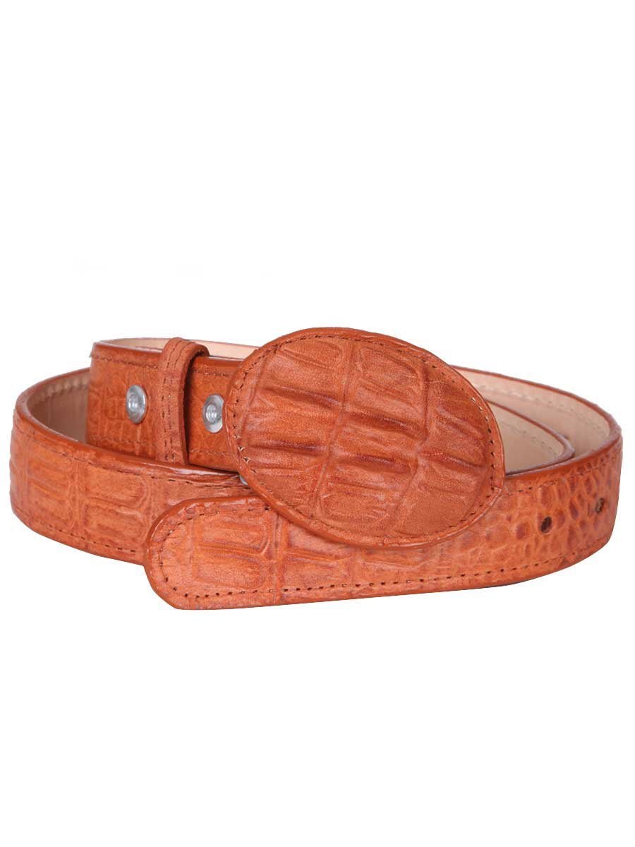 Cinto Vaquero Imitacion de Caiman Cola Imit para Niño 'El General' * - ID: 9015 COGNAC - BELLEZA'S - Cinto Vaquero Imitacion de Caiman Cola Imit para Niño 'El General' * - ID: 9015 COGNAC - BELLEZA'S - 9015