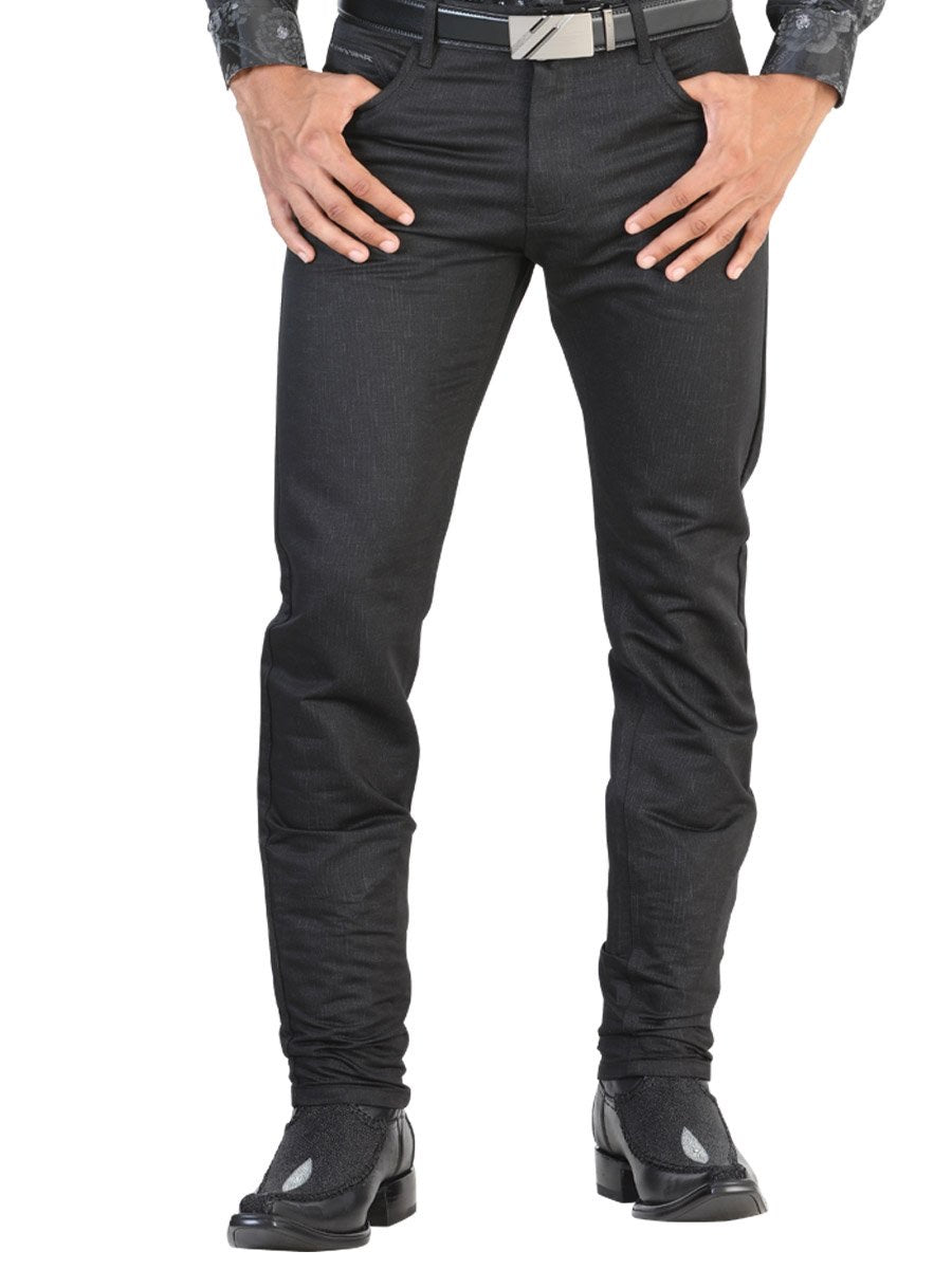 Pantalon Jeans De Mezclilla Para Hombre 'Centenario' NEGRO-42848 - BELLEZA'S - Pantalon Jeans De Mezclilla Para Hombre 'Centenario' NEGRO-42848 - BELLEZA'S - 42848