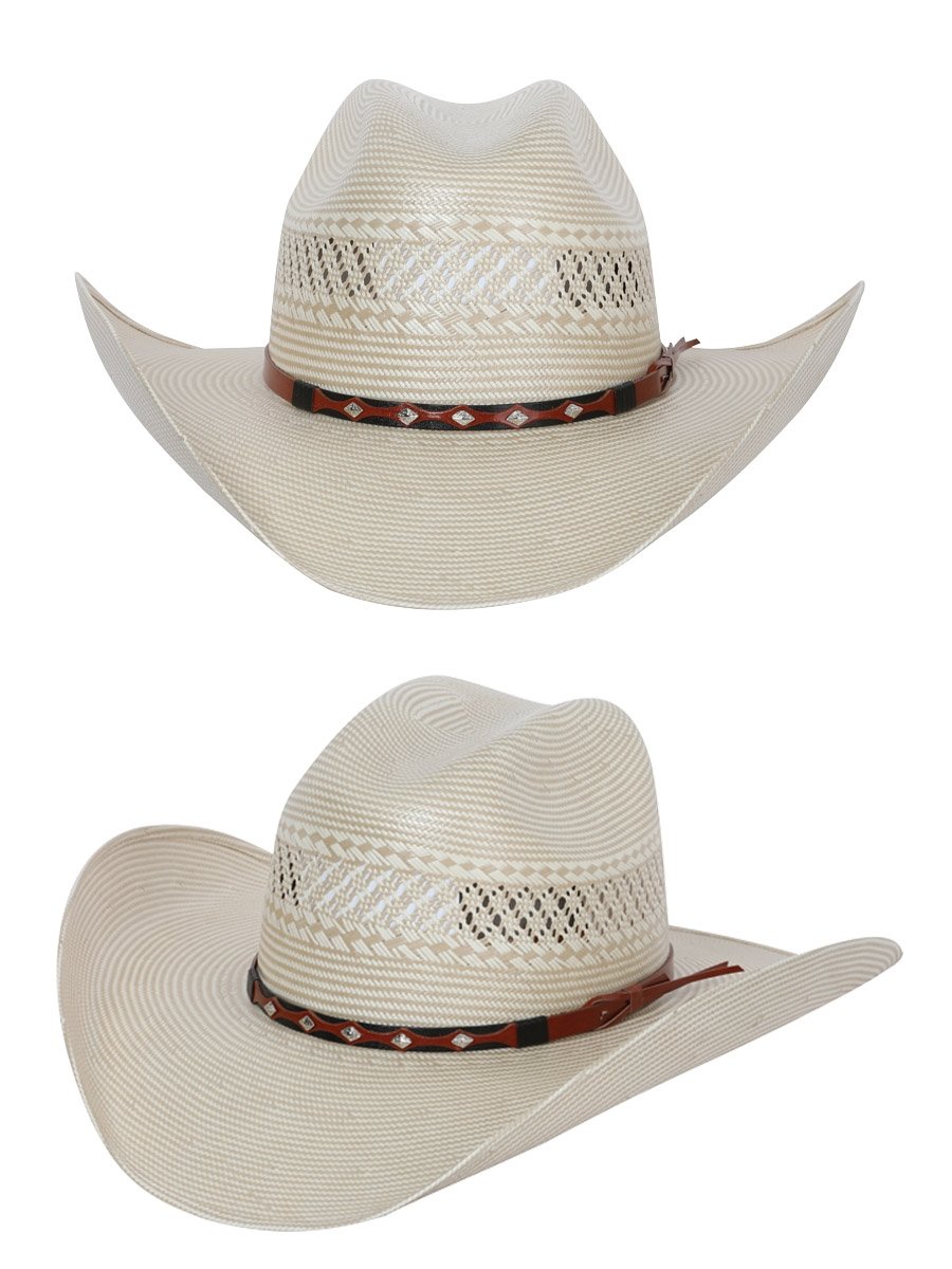 Sombrero El General para Hombre 100X Papel Arroz *DOS TONOS-22139* - BELLEZA'S - Sombrero El General para Hombre 100X Papel Arroz *DOS TONOS-22139* - BELLEZA'S - Sombrero - 22139