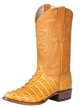 Caiman Tail Cowboy Boots for Men Imit 'El Senor De Los Cielos' *MANTEQUILLA-40843*