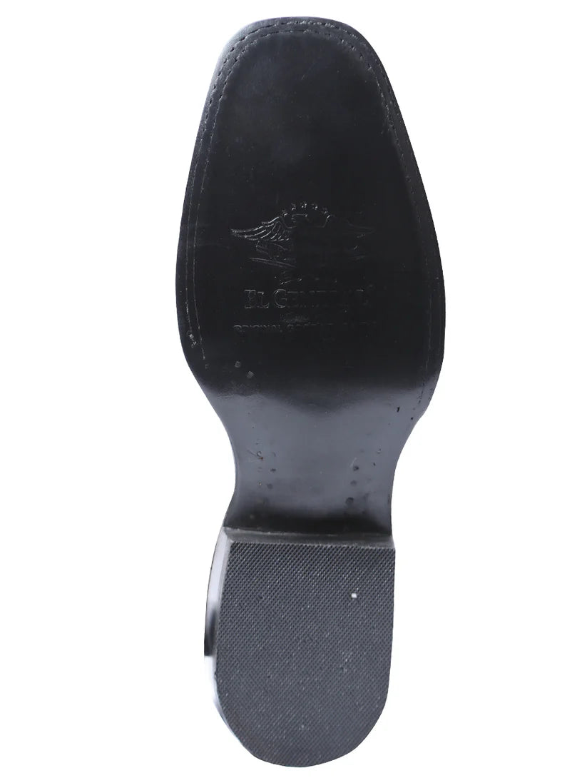 Botas vaqueras clásicas de cuero Crazy de Bovino para hombre 'El General' 42998