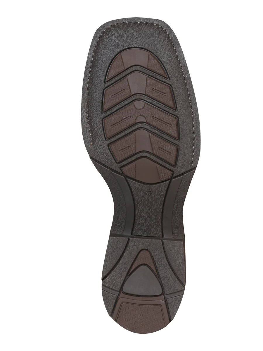 Botas clásicas de vaquero occidental de piel de vacuno para hombre 'El General' 43001