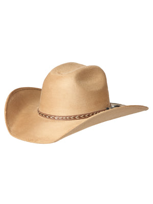 Sombrero Para Hombre Camel Unisex Ante Last Bull Cowboy Hat 'El General' 44261