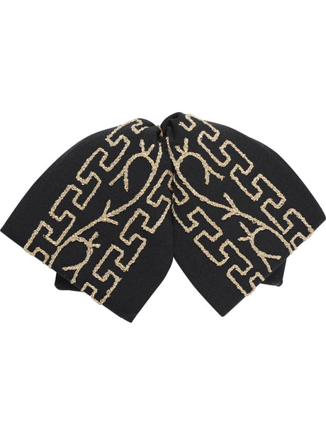 Adult Mexican Charro Bow Tie 100% Polyester Black/Gold 601111 - BELLEZA'S - Adult Mexican Charro Bow Tie 100% Polyester Black/Gold 601111 - N/A - 60111101