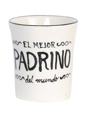 Artisanal Decorative Coffee Mug God Father Talavera Beige 601885 - BELLEZA'S - Artisanal Decorative Coffee Mug God Father Talavera Beige 601885 - UNISEX - 60188501