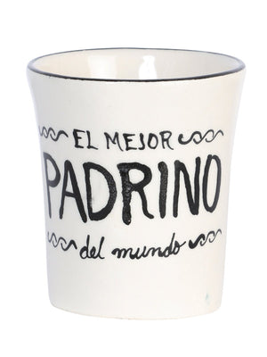 Artisanal Decorative Coffee Mug God Father Talavera Beige 601885 - BELLEZA'S - Artisanal Decorative Coffee Mug God Father Talavera Beige 601885 - UNISEX - 60188501