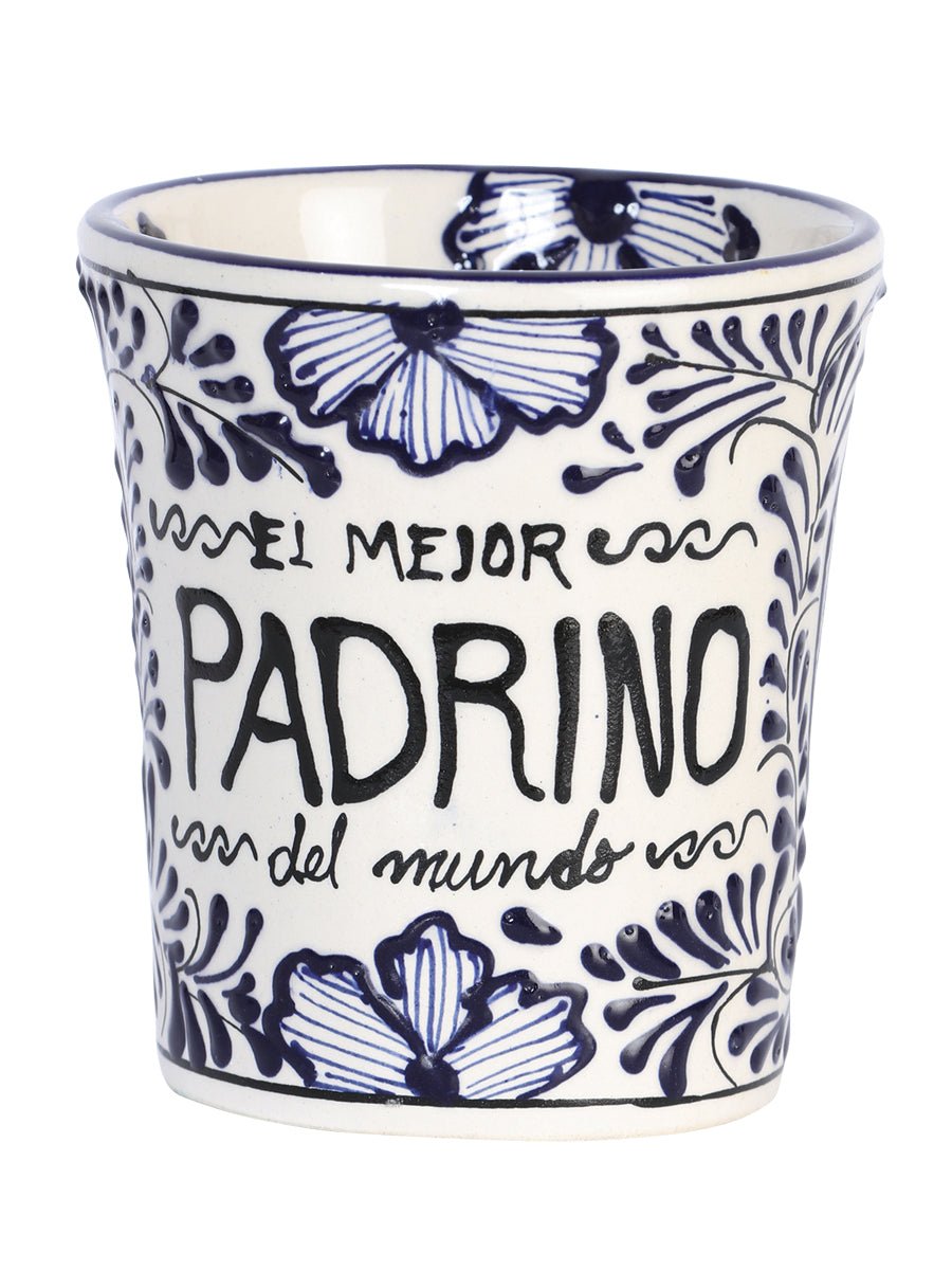 Artisanal Decorative Coffee Mug God - Father Talavera Blue 601884 - BELLEZA'S - Artisanal Decorative Coffee Mug God - Father Talavera Blue 601884 - UNISEX - 60188401