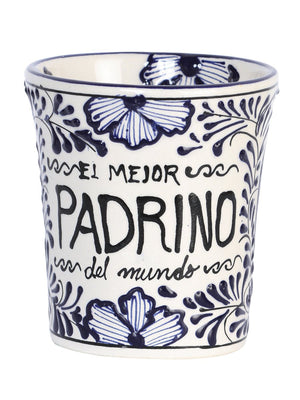 Artisanal Decorative Coffee Mug God - Father Talavera Blue 601884 - BELLEZA'S - Artisanal Decorative Coffee Mug God - Father Talavera Blue 601884 - UNISEX - 60188401