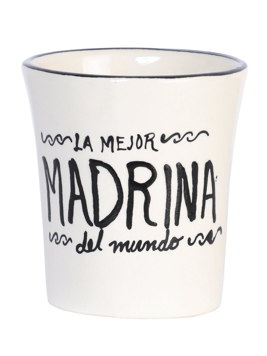 Artisanal Decorative Coffee Mug God - Mother Talavera Beige 601886 - BELLEZA'S - Artisanal Decorative Coffee Mug God - Mother Talavera Beige 601886 - UNISEX - 60188601