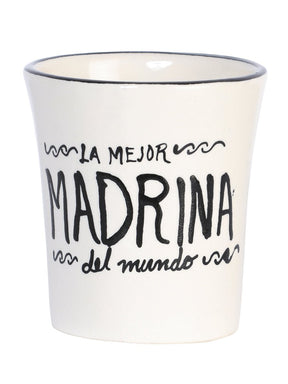 Artisanal Decorative Coffee Mug God - Mother Talavera Beige 601886 - BELLEZA'S - Artisanal Decorative Coffee Mug God - Mother Talavera Beige 601886 - UNISEX - 60188601