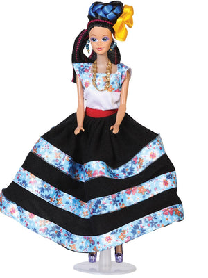 Artisanal Decorative Doll Mexican State Michoacan Multicolor 601917 - BELLEZA'S - Artisanal Decorative Doll Mexican State Michoacan Multicolor 601917 - UNISEX - 60191701