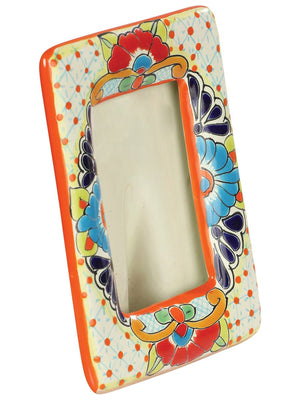 Artisanal Decorative Photo Frame Talavera Multicolor 603325 - BELLEZA'S - Artisanal Decorative Photo Frame Talavera Multicolor 603325 - UNISEX - 60332501