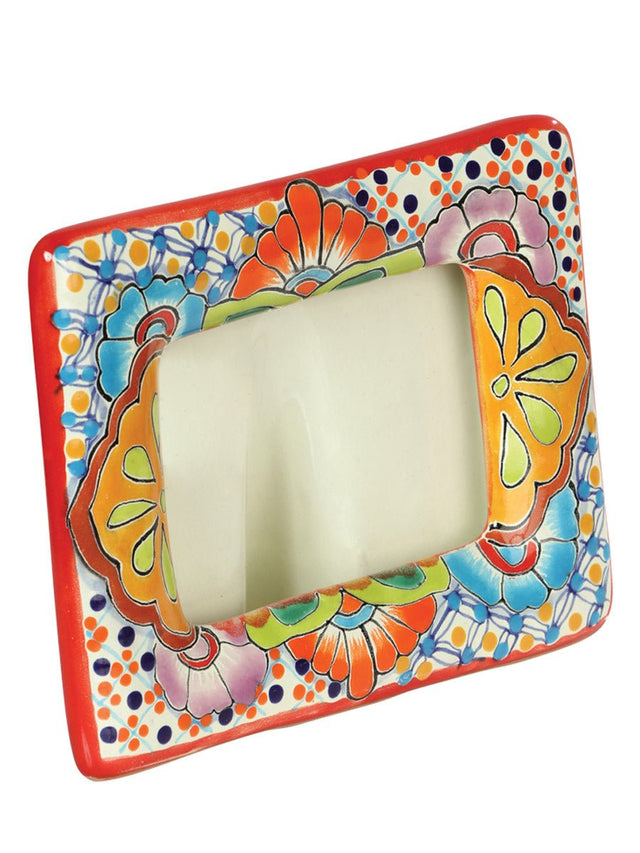 Artisanal Decorative Photo Frame Talavera Multicolor 603327 - BELLEZA'S - Artisanal Decorative Photo Frame Talavera Multicolor 603327 - UNISEX - 60332701