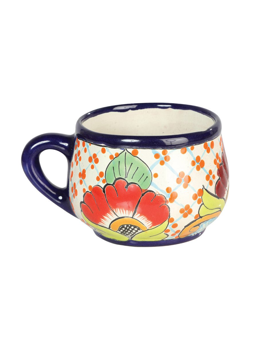 Artisanal Decorative Tea Mug Talavera Multicolor 603319 - BELLEZA'S - Artisanal Decorative Tea Mug Talavera Multicolor 603319 - UNISEX - 60331901