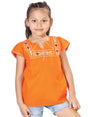 Artisanal Embroidered Blouse 100% Cotton Orange 603597 - BELLEZA'S - Artisanal Embroidered Blouse 100% Cotton Orange 603597 - NIÑA - 60359701