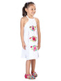 Artisanal Embroidered Dress 100% Cotton White 603590 - BELLEZA'S - Artisanal Embroidered Dress 100% Cotton White 603590 - NIÑA - 60359001