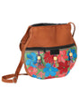 Artisanal Embroidered Handbag Suede Multicolor 602916 - BELLEZA'S - Artisanal Embroidered Handbag Suede Multicolor 602916 - WOMEN - 60291601
