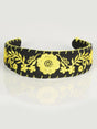 Artisanal Embroidered Headband 100% Cotton Yellow 603122 - BELLEZA'S - Artisanal Embroidered Headband 100% Cotton Yellow 603122 - DAMA - 60312201