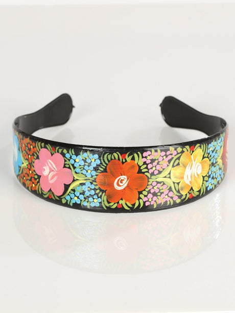 Artisanal Hand - Painted Headband Plastic Multicolor 602936 - BELLEZA'S - Artisanal Hand - Painted Headband Plastic Multicolor 602936 - WOMEN - 60293601