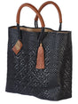 Artisanal Handbag 100% Polyethylene Black 602116 - BELLEZA'S - Artisanal Handbag 100% Polyethylene Black 602116 - DAMA - 60211601