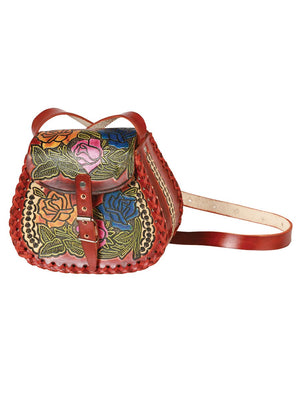 Artisanal Handbag Leather Multicolor 603678 - BELLEZA'S - Artisanal Handbag Leather Multicolor 603678 - DAMA - 60367801
