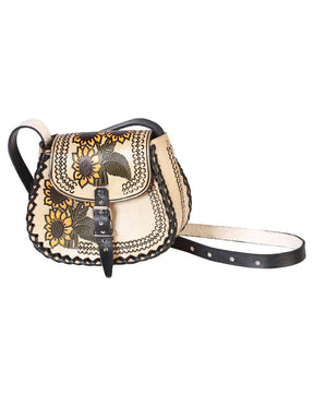 Artisanal Handbag Leather Natural 603677 - BELLEZA'S - Artisanal Handbag Leather Natural 603677 - DAMA - 60367701