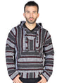 Artisanal Mexican Sweatshirt 100% Acrylan Gray 602556 - BELLEZA'S - Artisanal Mexican Sweatshirt 100% Acrylan Gray 602556 - UNISEX - 60255601